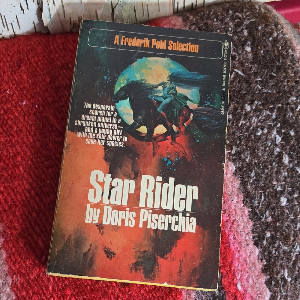 Star Rider Sci Fi Book Bantam 1974 Doris Piserchia PB